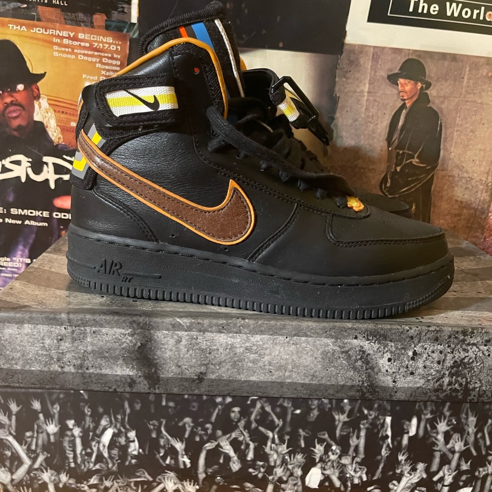 ❌SOLD❌Ricardo Tisci X Nike Air Force 1 mid black size 6.5
